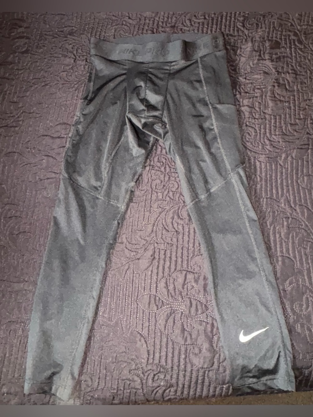Nike Kids' Black Performance Leggings Size Small
